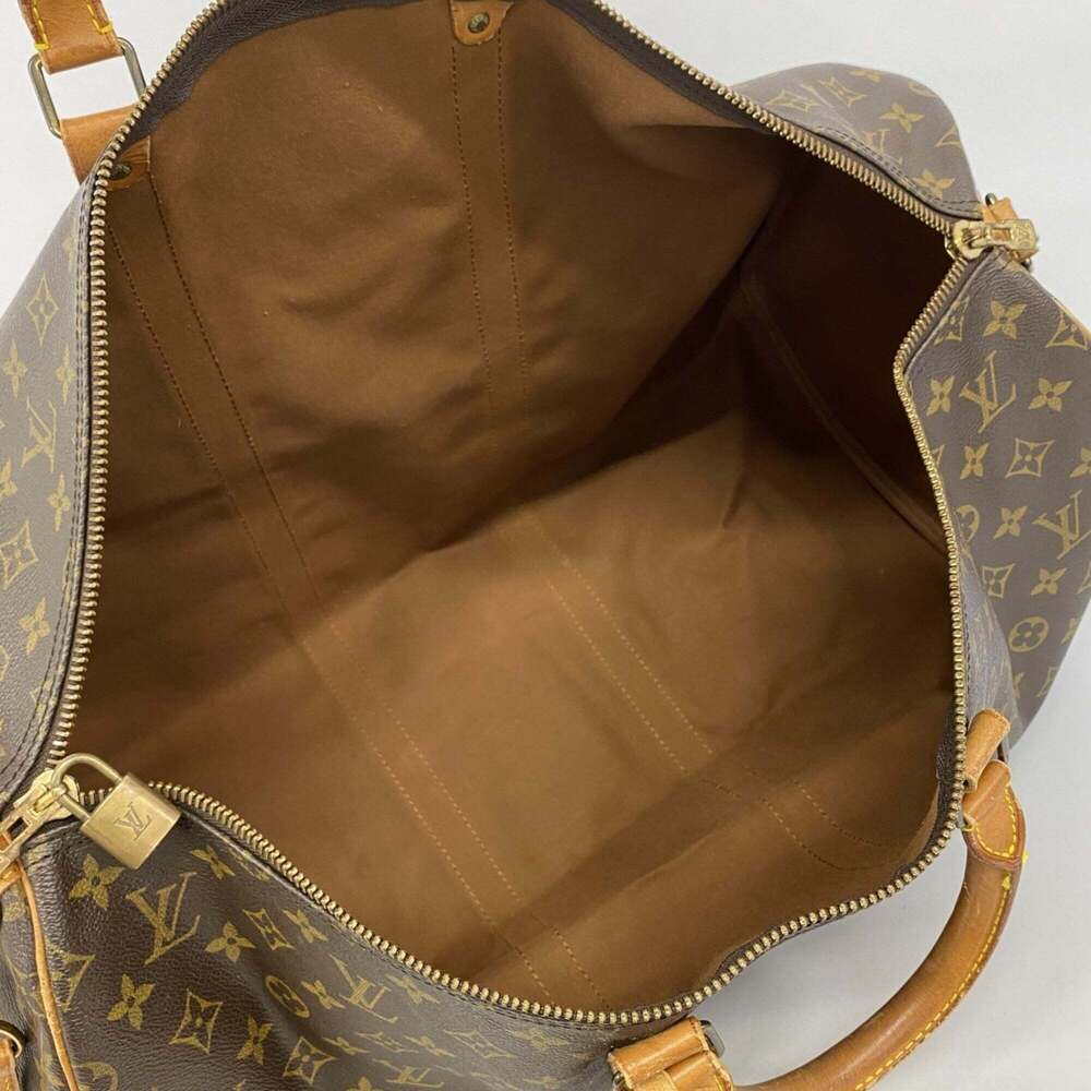 LOUIS VUITTON Authentic Brown Monogram Boston Bag - Picture 4 of 15